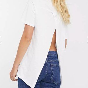 COS White Blouse with Open Back